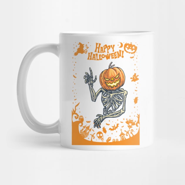 Halloween Torrent card pumpkin by Bestworker